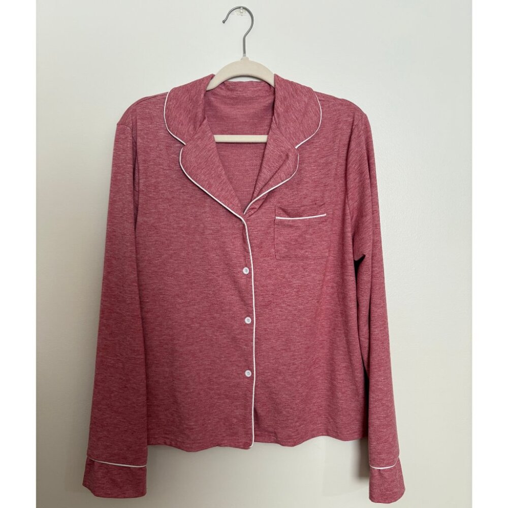Soft Bamboo Button Down Pajama Shirt - XL
